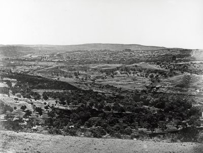 Jerusalem from Mount Scopus by Felice Beato